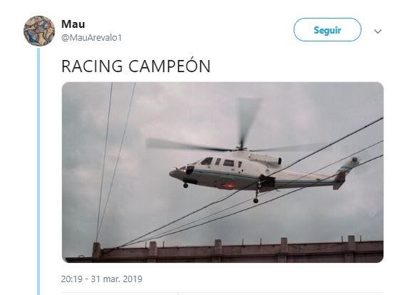 Los mejores memes de Racing campeón de la Superliga (Foto: Twitter)