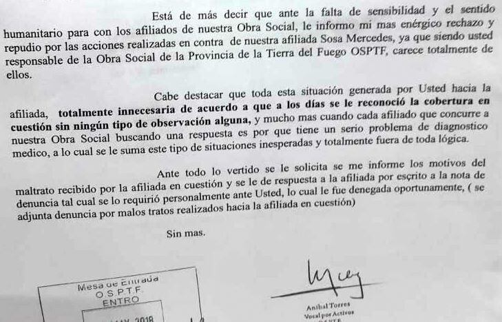 Denuncian a Margarita Gallardo titular de OSEF