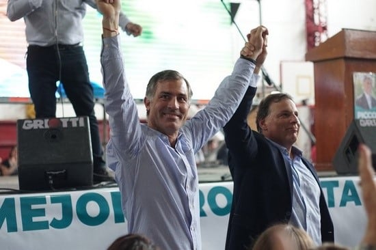 Enrique Picco junto a Enrique Ponce.