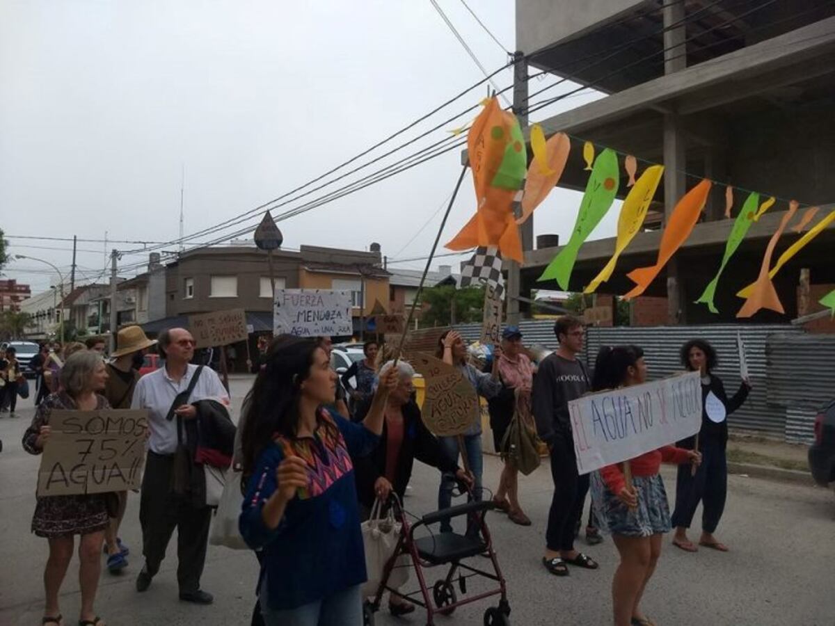 Claromecó se unió al reclamo de Mendoza en contra de la Megaminería