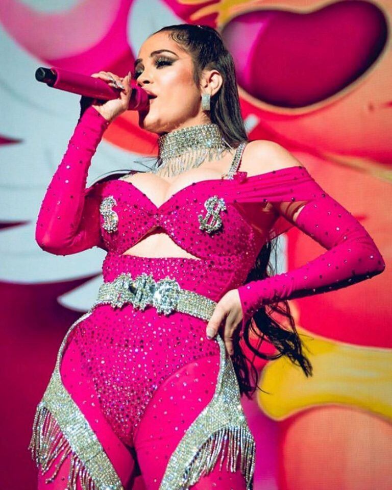 Natti Natasha  brindó un increíble show en el Calibash, un concierto que une lo mejor del reggaetón y la música urbana (Foto: Instagram/ @nattinatasha)