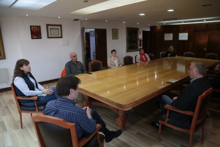 Melella y Urquiza recibieron a referentes de enfermería de Tierra del Fuego.