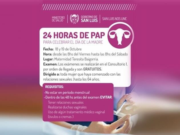 24 horas de PAP en San Luis