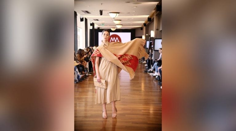 Artesanías pampeanas en Argentina Fashion Week (Gobierno de La Pampa)