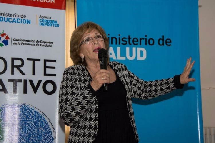 Dra. María Teresa Puga presidente Comisión Provincial del Discapacitado