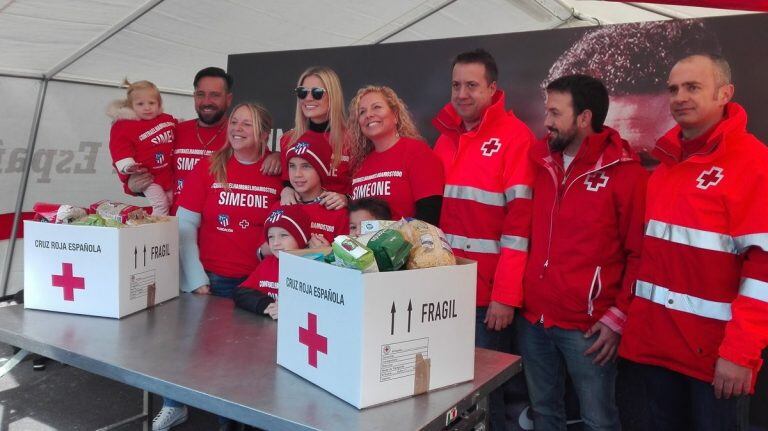 La campaña solidaria de Simeone