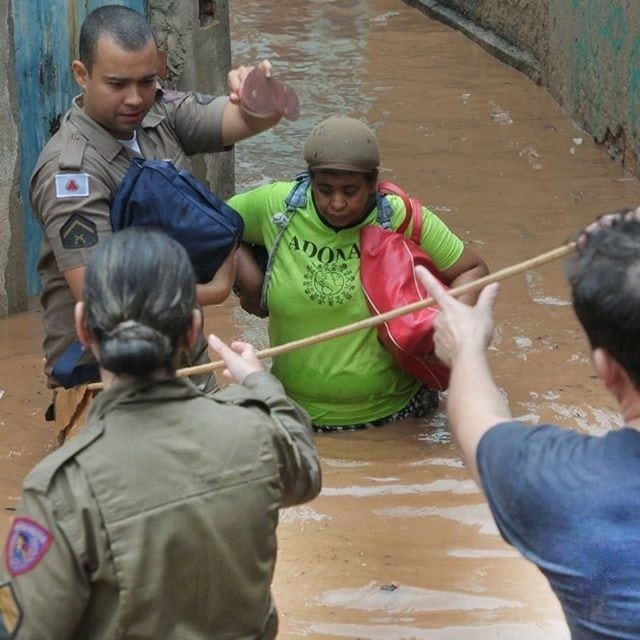 Cayeron 171,8 milímetros de aguas acumulados en 24 horas.