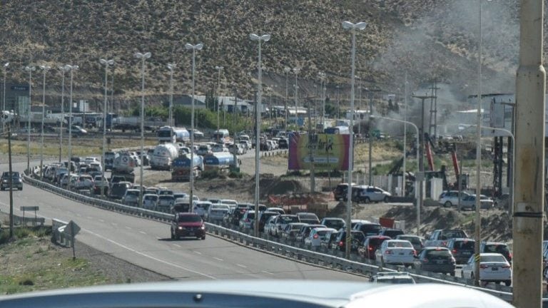 Piquete en Comodoro Rivadavia