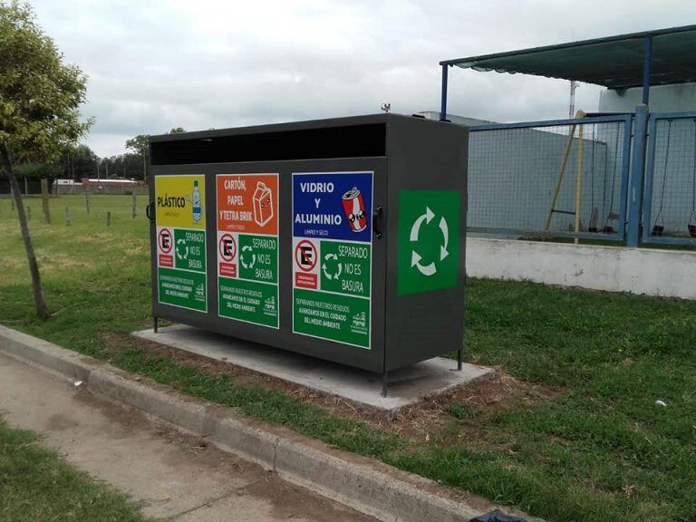 Primer Punto Verde de la localidad de Los Surgentes.