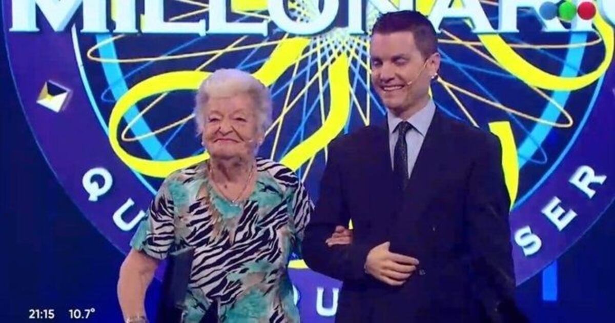 Tiene 100 años y jugó en "¿Quién quiere ser millonario?" para conocer San Juan