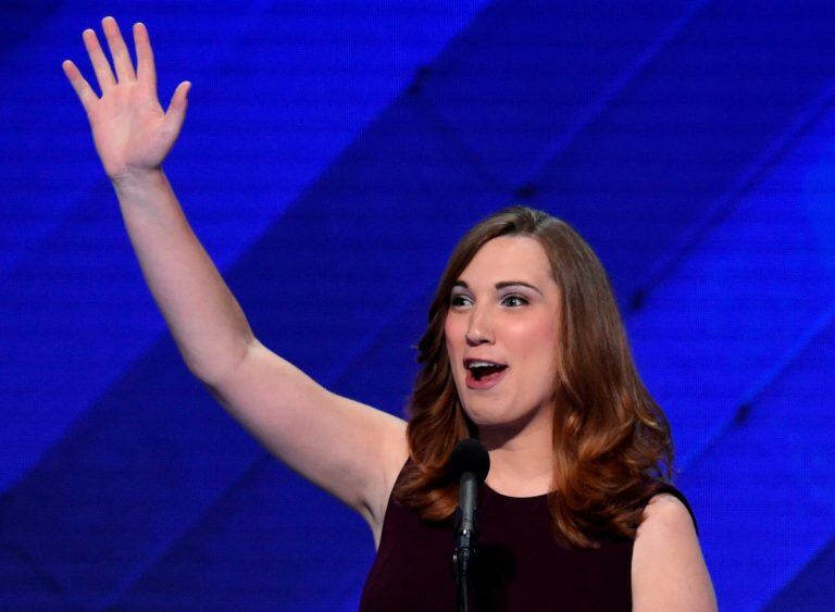 Sarah McBride (SAUL LOEB / AFP)