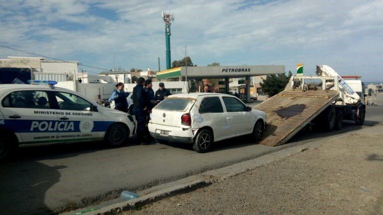 Tránsito secuestro el vehículo en un control vial.