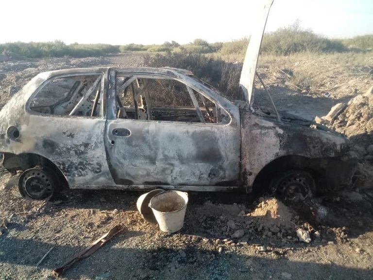 No hubo tiempo para que actúen los Bomberos.