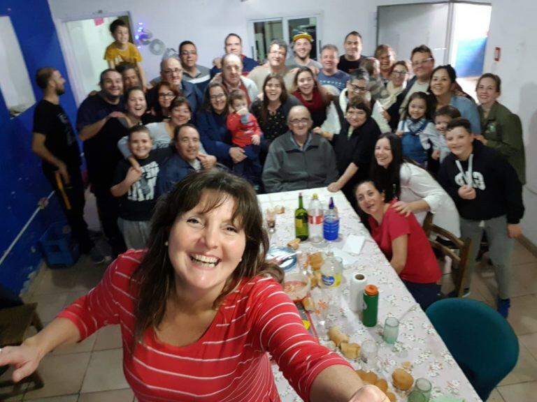 La familia Chiatti. Sinónimo de Las Palmas (club y barrio).