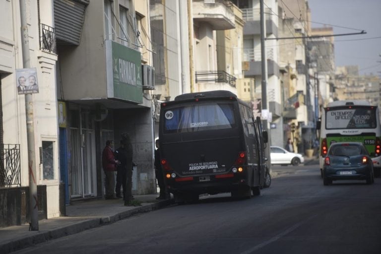 Allanamientos en la sede del Surrbac y los domicilios de Mauricio y Franco Saillén, responsables del sindicato.