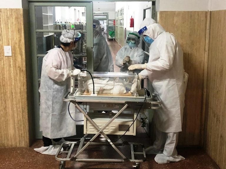 Se produjo el octavo nacimiento en el Hospital de Campaña.