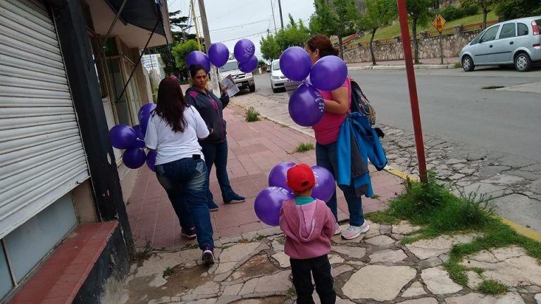 Iniciativa de un grupo de mujeres, encabezado por la concejal Gloria Villafañez.