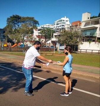 Siguen las actividades de los runners y ciclistas en la Costanera durante la semana. El miércoles el turno del paseo recreativo.