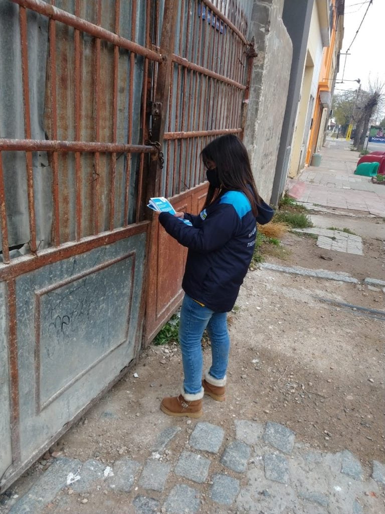 La Dirección de Políticas Para la Juventud continúa con el trabajo de difundir los protocolos sanitarios y preventivos