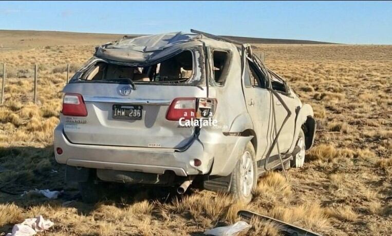 Trágico accidente en la ruta 40