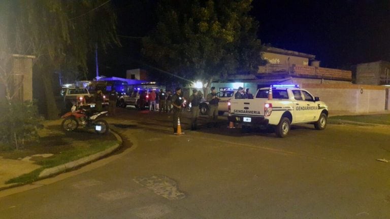 Procedimiento de Gendarmería en Tablada.