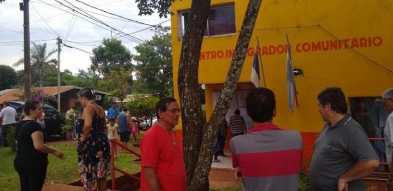 Decidieron instalar la antena de telefonía móvil en el barrio Koch.