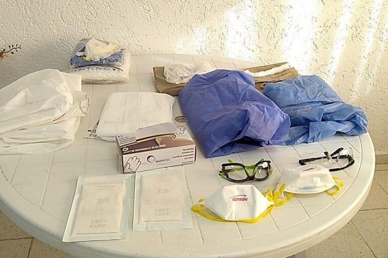 Insumos médicos para la capacitación del servicio penitenciario.