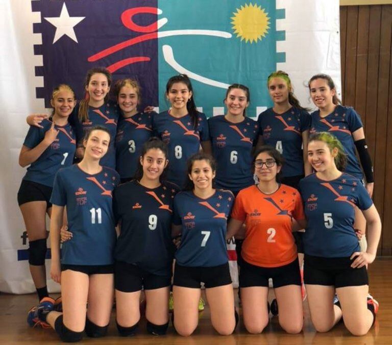 Las chicas de voley tuvieron un buen desempeño en los Binacionales