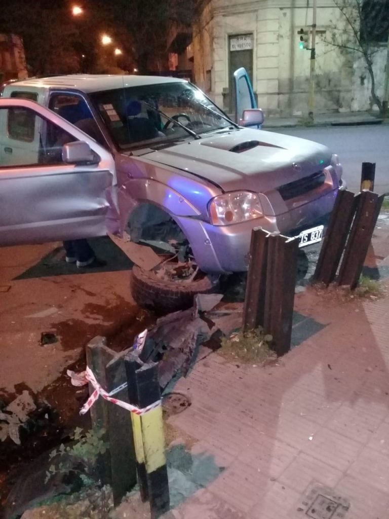 Fuerte choque en el centro bahiense