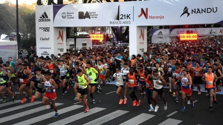 Media Maratón de Buenos Aires (Foto: Nicolás Stulberg).