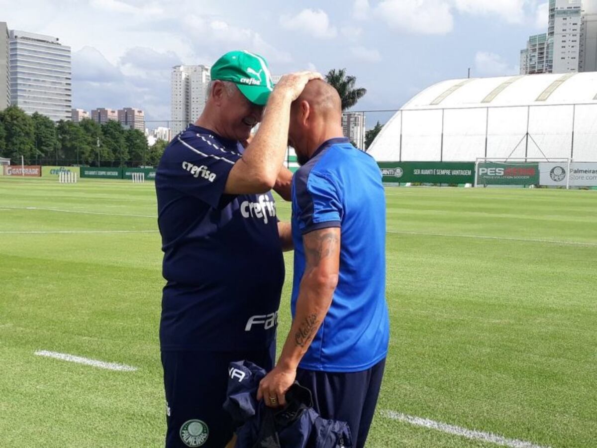 La admiración y respeto de Luiz Felipe Scolari con el Cholo Guiñazú