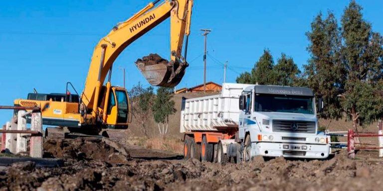 El municipio tiene varios frentes de obra.