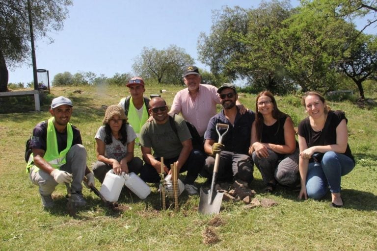 Reforestación en el Cerro de la Cruz