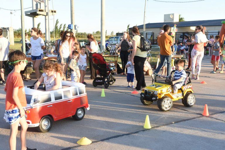 Se presentó un circuito para que los chicos aprendan a manejar. (Prensa Municipalidad de Rafaela)