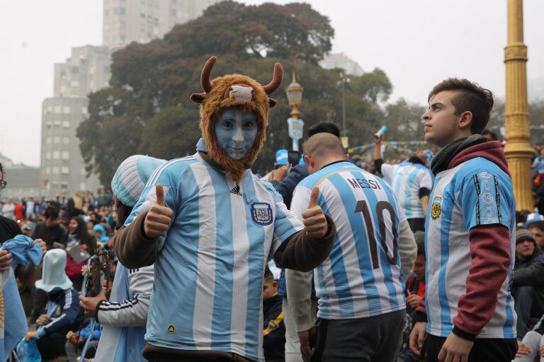 El condenado fue otro de los hinchas argentinos en Rusia.