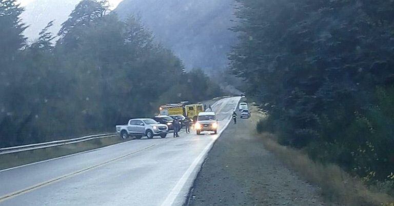 Este miércoles 26 de mayo la Policía Federal realizó peritajes en Villa Mascardi (El Cordillerano).