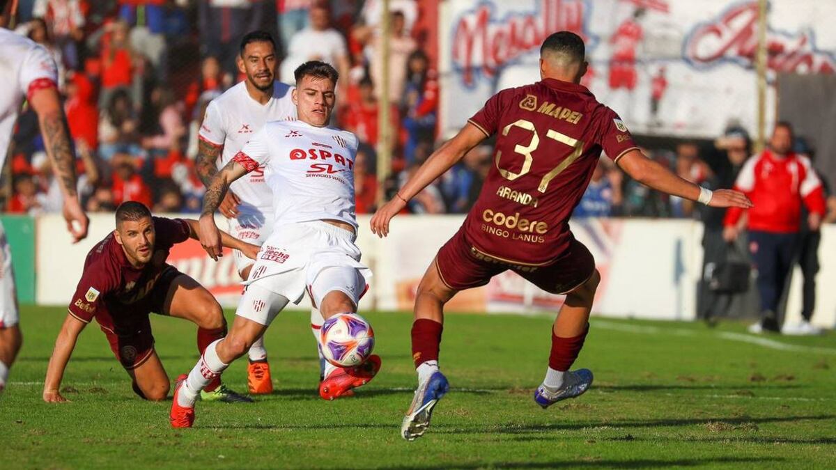 Unión fue víctima de la ley del ex y empató con Lanús