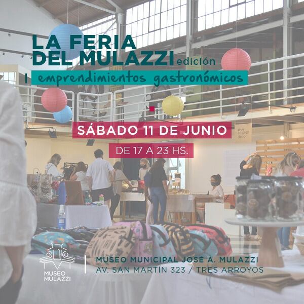 Feria de Emprendedores y Productores para emprendimientos gastronómicos en el Museo Mulazzi