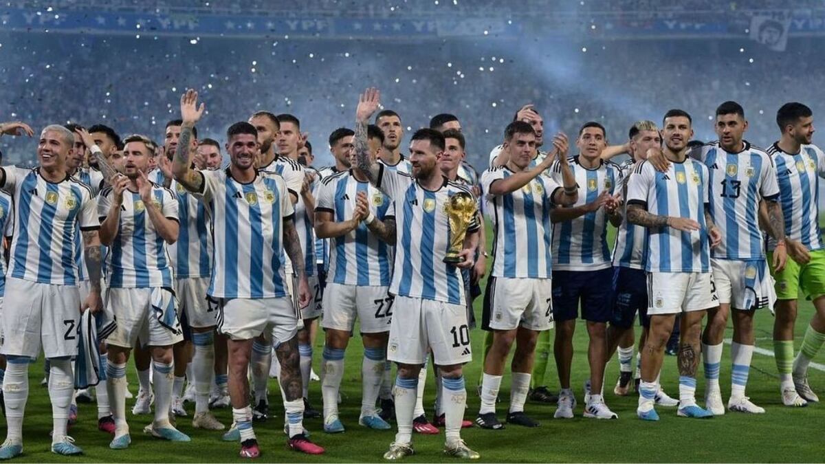 FIFA publicó la actualización de su ranking: la Selección Argentina quedó primera y Francia, segunda