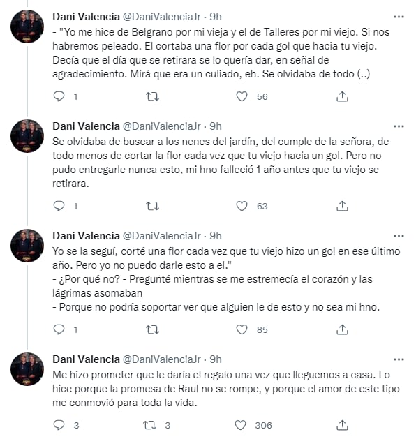 El fantástico hilo de Twitter tiene casi una decena de tuits.