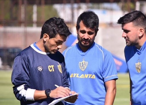 Walter Erviti, técnico de Atlanta. También dirigió en Chile. Candidato número uno en Belgrano.