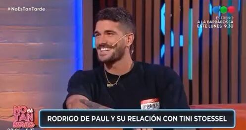 Rodrigo de Paul se refirió a su relación con Tini Stoessel.