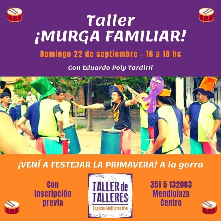 Taller ¡Murga Familiar! en Mendiolaza