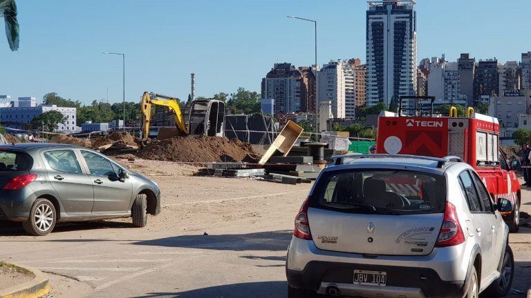 Murió un obrero de la construcción en la Nueva Legislatura de Córdoba.