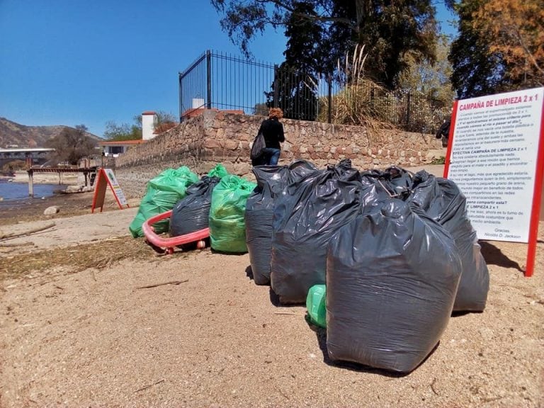 Día mundial de la Limpieza en el lago San Roque