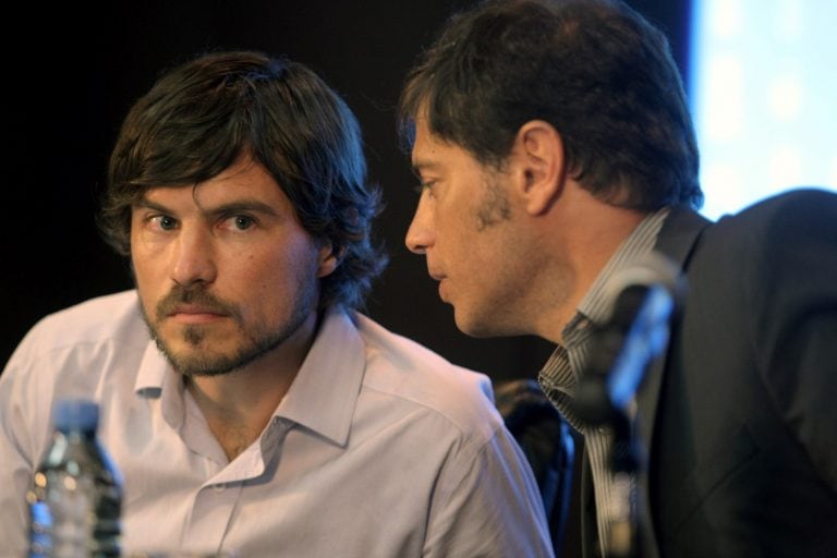 Axel Kicillof y Augusto Costa (DYN/PABLO MOLINA)