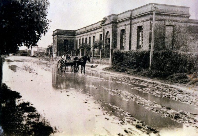 Escuela Hermanas Mercedarias en su ubicación actual Arroyito