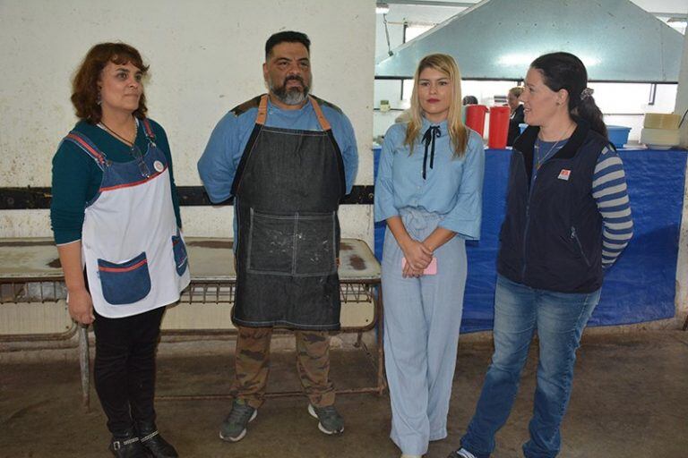 Taller de cocina solidaria en Río Cuarto.