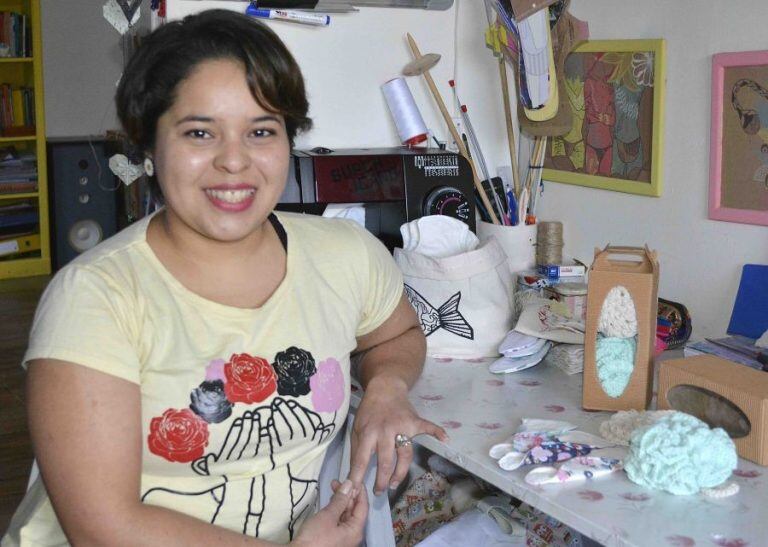 Giselle Calbucoy, emprendedora