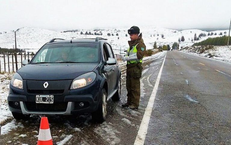 Controles de tránsito Carabineros (invierno)